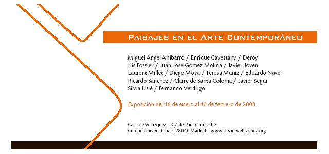 Paisajes en al Arte Contemporaneo