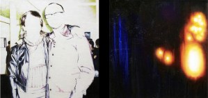 S/T, díptico, acrílico y óleo/lienzo 89x89 cm c.u.