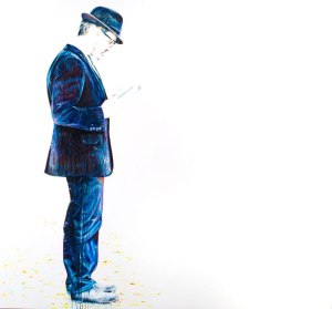 El lector, acrílico sobre lienzo, 180x195 cm., 2012